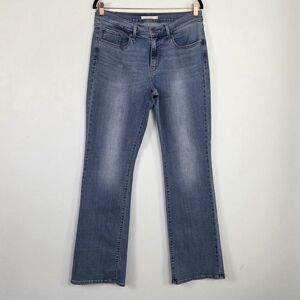 Levi's CLASSIC BOOTCUT Size 10 Medium Wash Stretch Blue Jeans
